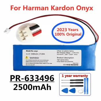 Harman Kardon Onyx Bluetooth Hoparlör Li orijinal 2500mAh PR633496 Lityum Şarj Edilebilir Pil-Polimer Yedek Pil