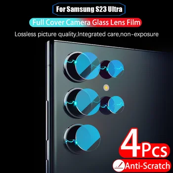 HD Kamera Lens Koruyucu Cam Filmi Samsung Galaxy S23 S22 S21 S20 Ultra Artı FE Not 20 10 9 S10 9 + lite e 5G Kamera Lensi