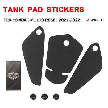 Honda için CM1100 REBEL CM 1100 2021 2022 Motosiklet Koruyucu Anti Kayma Tank Pad Sticker Gaz Diz Kavrama Çekiş PVC Yan Çıkartmaları