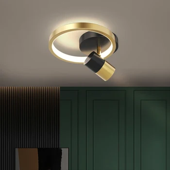 Iskandinav Modern Lüks LED Tavan Lambası Tavan Spot Oturma Yemek Odası Yatak Odası Koridor Giriş Ev Dekor Kapalı ışık