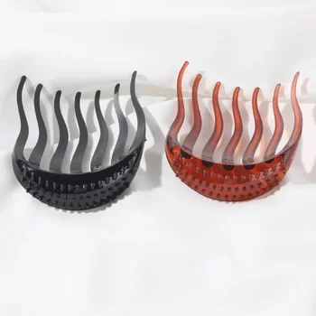 Kabarık Plastik Çubuk Topuz Makinesi Moda Kadın Saç Şekillendirici Klip Örgü Aracı At Kuyruğu Tutucu Tokalar saç aksesuarları Kristal Tarak