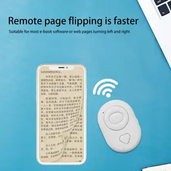 Kablosuz Düğme Zamanlayıcı Mobil Kamera Deklanşör Uzaktan Kumanda Android İos Cep Zamanlayıcı E-kitap İçin