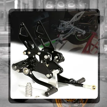 KAWASAKI NINJA300 NINJA 300 EX300 EX 300 2013 2014 2015 2016 Motosiklet CNC Footrest Arka Setleri Ayarlanabilir Dikiz Ayak Kazıklar