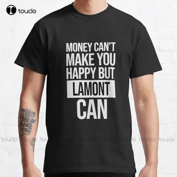 Lamont Adı-Para Sizi Mutlu Edemez Ama Lamont Can Hediye Lamont klasik tişört 2XL Gömlek Erkekler İçin Özel Hediye Xs-5Xl