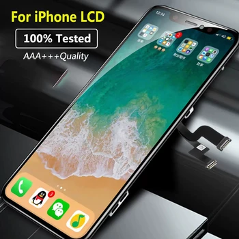 LCD iPhone X XR XS Max Ekran iPhone 6 7 8 11 12 14 Pro Max 13 Mini LCD Ekran Dokunmatik Ekran Digitizer Meclisi