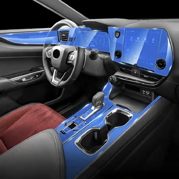 Lexus NX için 250 350h 2022-2023 Araba İç Merkezi Konsol Şeffaf TPU koruyucu film Anti-scratch Onarım Filmi Aksesuarları