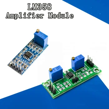 LM358 Zayıf sinyal amplifikatörü Gerilim Amplifikatörü İkincil Operasyonel Amplifikatör Modülü Tek Güç Sinyal Toplayıcı