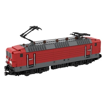 Lokomotif Tren MOC Yapı Taşları BR 243 8 geniş Ulaşım Teknolojisi Tuğla Küçük Parçacık Modeli Setleri Oyuncaklar Noel Hediyeleri