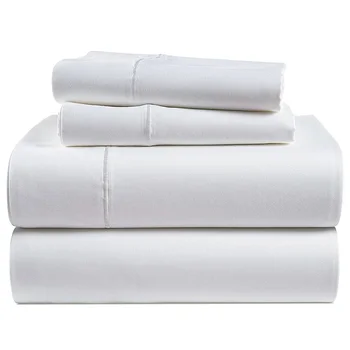 Lüks yatak çarşafı Seti %100 % Mısır pamuk yatak seti 1000 İplik Sayısı 4/6 Adet Ultra Yumuşak Çarşaf Düz Çarşaf Yastık Kılıfı