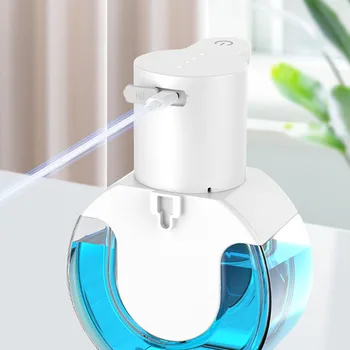 Masaüstü için 1.5 W Akıllı Sabunluk Taşınabilir Hızlı İndüksiyon Sıvı Sabunlar Konteyner
