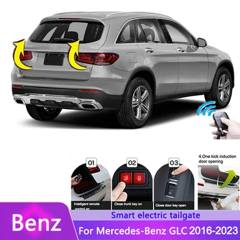 Mercedes-benz GLC 2016-2023 için Elektrikli Bagaj Kapağı Modifiye Bagaj Kapağı Araba Modifikasyonu Otomatik Kaldırma Arka Kapı Elektrikli Bagaj