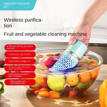 Meyve ve sebze temizleme makinesi, ev sebze yıkama makinesi, sebze ve meyve maddesi arıtma makinesi