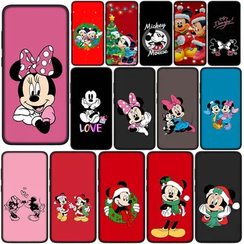 Mickey Minnie Mouse Noel Telefon Kılıfı için Samsung Galaxy j7 Pro J6 J5 J4 Artı J2 Başbakan J8 A01 AB S7 Kenar Kapak Kılıf