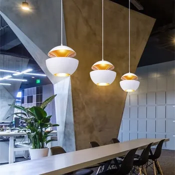 Modern Post LED Avizeler İskandinav Sarkıt Apple Mutfak Restoran Dekor Yemek Odası Asılı Aydınlatma tavan ışıkları