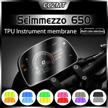 Morini Seimmezzo 650 Motosiklet Aksesuarları elektronik pano HD koruyucu film Scratch ekran koruyucu film