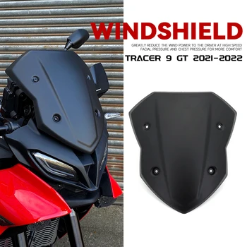 Motosiklet Cam Ön Cam rüzgar deflektörü YAMAHA MT-09 TRACER 9 GT-9 2021 MT 09 TRACER - 9 GT 9 2021