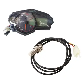 Motosiklet kilometre saati Kilometre Sayacı Modifikasyonu LCD Dijital Ölçer Takometre Yzf-r3 Yzf R3 Parçaları Değiştirin Dayanıklı