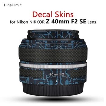 Nikon Z 40mm f / 2 SE Lens Sticker Wrap Kapak Cilt İçin Nikkor Z40F2SE Lens Çıkartması Koruyucu Ceket Nikonz40f2SE koruyucu film