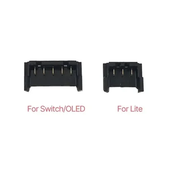 Nintendo Anahtarı için OLED NS Lite Yedek Anakart Soketi Sürgülü Ray Bağlantı Noktası Pil FPC Konektörü