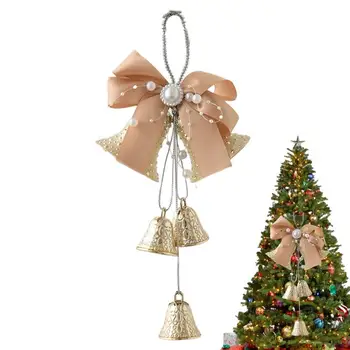 Noel Jingle Bells Noel Ağacı Bells Çelenk Noel Bells DIY Zanaat Altın Şanslı Dekor Bells Tatil Tedavi Hediyeler