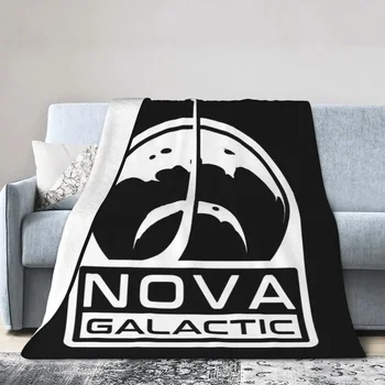 Nova Galaktik Logo Battaniye Yumuşak Sıcak Pazen Atmak Battaniye Kapak Yatak Oturma odası Piknik Seyahat Ev Kanepe