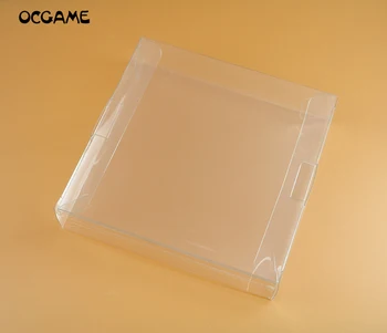 OCGAME 50 adet/grup Şeffaf şeffaf Oyun Kartuşu kutusu Koruyucu Kılıf CIB plastik PET Koruyucu GBA GBC