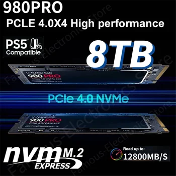 Orijinal 980 PRO SSD M. 2 NVMe PCIe 1TB 4TB Dahili katı hal diski M2 2280 PCIe Gen 4. 0x4 7500 mb/s'ye kadar Dizüstü Masaüstü için