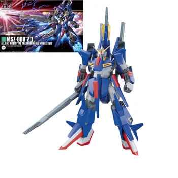 Orijinal Orijinal Gundam Monte model seti HGUC 1/144 MSZ-008 zⅡ Gunpla Aksiyon Anime figürü Oyuncaklar Hediye Mobil Takım Elbise Çocuklar İçin