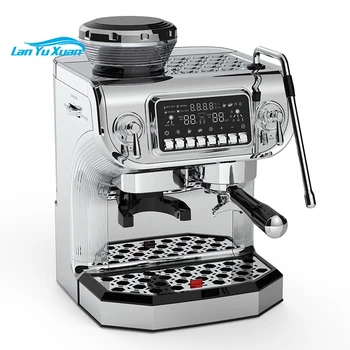 Otel Odası Paslanmaz Çelik Otomatik Cappuccino Espresso kahve makinesi Makinesi süt köpürtücü