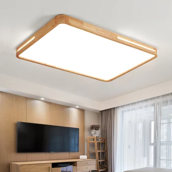 Oturma odası lamba basit Modern atmosfer ev salonu ana ışık günlüğü krem tarzı tavan ışıkları kombinasyonu tüm ev paketi