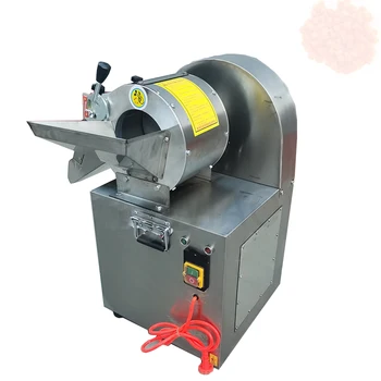 Paslanmaz Çelik Sebze Kesici Soğan Dicer Makinesi Salatalık Ticari Patates Dilimleme Makinesi Sebze Küp Kesme Makinası