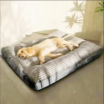 Pet kedi köpek yatağı Mat Büyük köpek kanepesi Sıcak Pet Yuva Kulübesi Küçük Orta Büyük Köpekler İçin Yavru Yavru Artı Boyutu Uyku Yatak