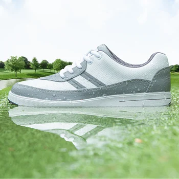 PGM Erkekler Golf Ayakkabıları kaymaz Rahat Golf Sneakers Su Geçirmez Açık Spor Eğlence Eğitmenler Yumuşak Golf spor ayakkabı XZ299