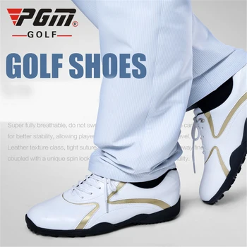 PGM Golf Ayakkabıları erkek Rahat Modelleri Sabit Tırnak Su Geçirmez Nefes Spor ayakkabı XZ016