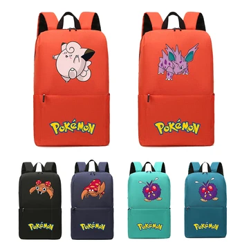 Pokemon Pikachu Snorlax Kitap Kadın Kızlar için Su Geçirmez sırt çantası Öğrenci Kadın Paketi Schoolbag Gengar Laptop Sırt Çantası Mochilas