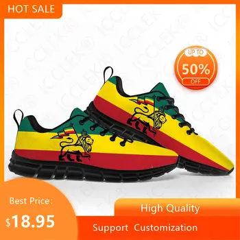Reggae Rastafarian Rasta Rastafari Aslan Yahuda spor ayakkabı Mens Womens Genç Çocuk Çocuk Sneakers Casual Çift Ayakkabı
