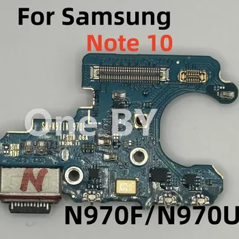 Samsung Galaxy Not için 10 N976F N970U USB şarj portu, Taban Konnektörü, Yumuşak Kablo, Tamir Yedek Parçaları
