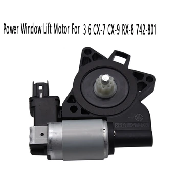 Sol Güç pencere Regülatörü Elektrikli Kaldırma Motoru Mazda 3 6 için CX-7 CX-9 RX-8 742-801 GJ6A5958XE 617-51177