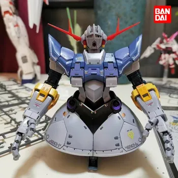 Stokta Bandai Şekil Gundam model seti Anime Figürleri Rg Msn-02 Zeong Mobil Takım Elbise Gunpla aksiyon figürü oyuncakları Hediyeler