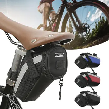 Su geçirmez Depolama Bisiklet Çantası Koltuk Naylon Eyer Çantası Bisiklet Kuyruk Arka kılıf çanta Eyer Bisiklet Çantaları Bolsa Bicicleta Aksesuarları