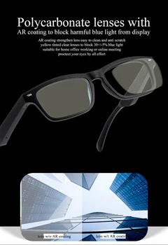 Sürüş Güneş Gözlüğü Polarize Tac Polarize Lens Anti Mavi Lens Manyetik Şarj Bt5. 0 Uyumlu Ios Ve Android Ip5 Su Geçirmez