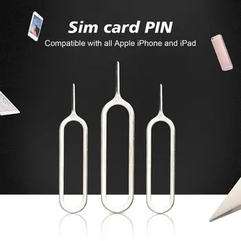 Sım Kart PİN Sım Kart Tepsi Pin Çıkarma Aracı En Akıllı Telefon Kartı Kesici Pin Temizleme Aracı Telefon Aracı Metal Pin