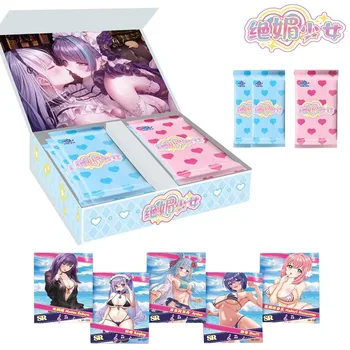 Tanrıça Hikaye Koleksiyonu PR Kartı Anime Çevre Oyunları Kız Parti Mayo Güçlendirici Kutusu Oyuncaklar Hobiler Oyun Koleksiyon Kartları Hediye