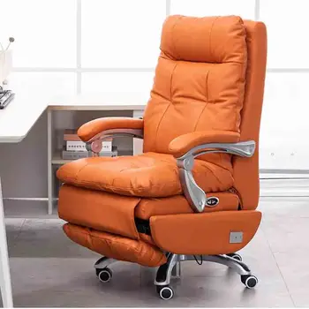 Tasarım Recliner büro sandalyeleri Yönetici Modern Ergonomik Oyun büro sandalyeleri Çalışma Mobil Cadeira Para Computador Mobilya