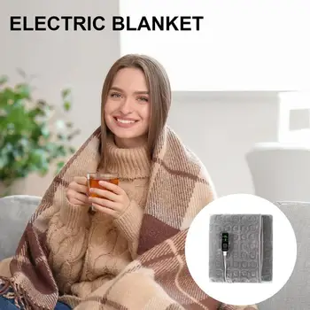 Taşınabilir atmak battaniye enerji tasarrufu vücut ısıtıcıları akıllı elektrikli battaniye yumuşak rahat ısıtmalı battaniye yetişkinler için kadın erkek