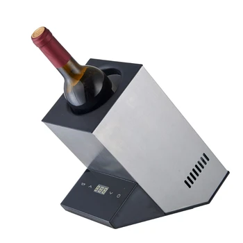 Taşınabilir Kişisel Dokunmatik Sensör DC Kontrol Paneli Tezgah Üstü Elektrikli Şarap Soğutucu şarap soğutucu