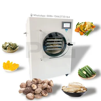 Ticari 4-6 kg/toplu Meyve Sebze Gıda dondurularak vakumlu kurutucu Makinesi Liofilizador Kurutma Makinesi Kahve Tozu İçin