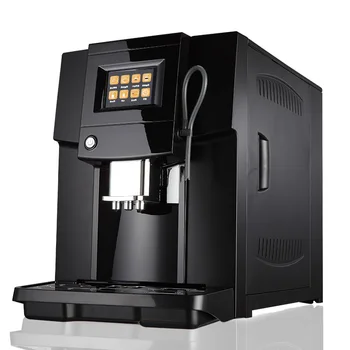Ticari Ev Dokunmatik Ekran Otomatik Nespresso kahve makinesi Makinesi süt köpüğü ve Kahve Çekirdeği Değirmeni Kafeterya