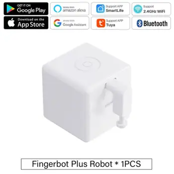 Tuya Wifi bluetooth Akıllı Fingerbot Artı Robot Akıllı Yaşam App Uzaktan Kumanda Ses Kontrolü Alexa Google Asistan Akıllı Ev