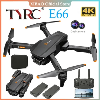 TYRC XK E66 Drone Profesyonel HD Kamera Engellerden Kaçınma Hava Fotoğrafçılığı Fırçasız Katlanır Quadcopter Oyuncaklar Hediyeler 2023 Yeni